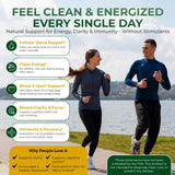 Naturaceutica's Advanced Wellness Formula bottle on a table