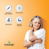 Naturafic Turmeric Curcumin Capsules 500mg close-up of capsules