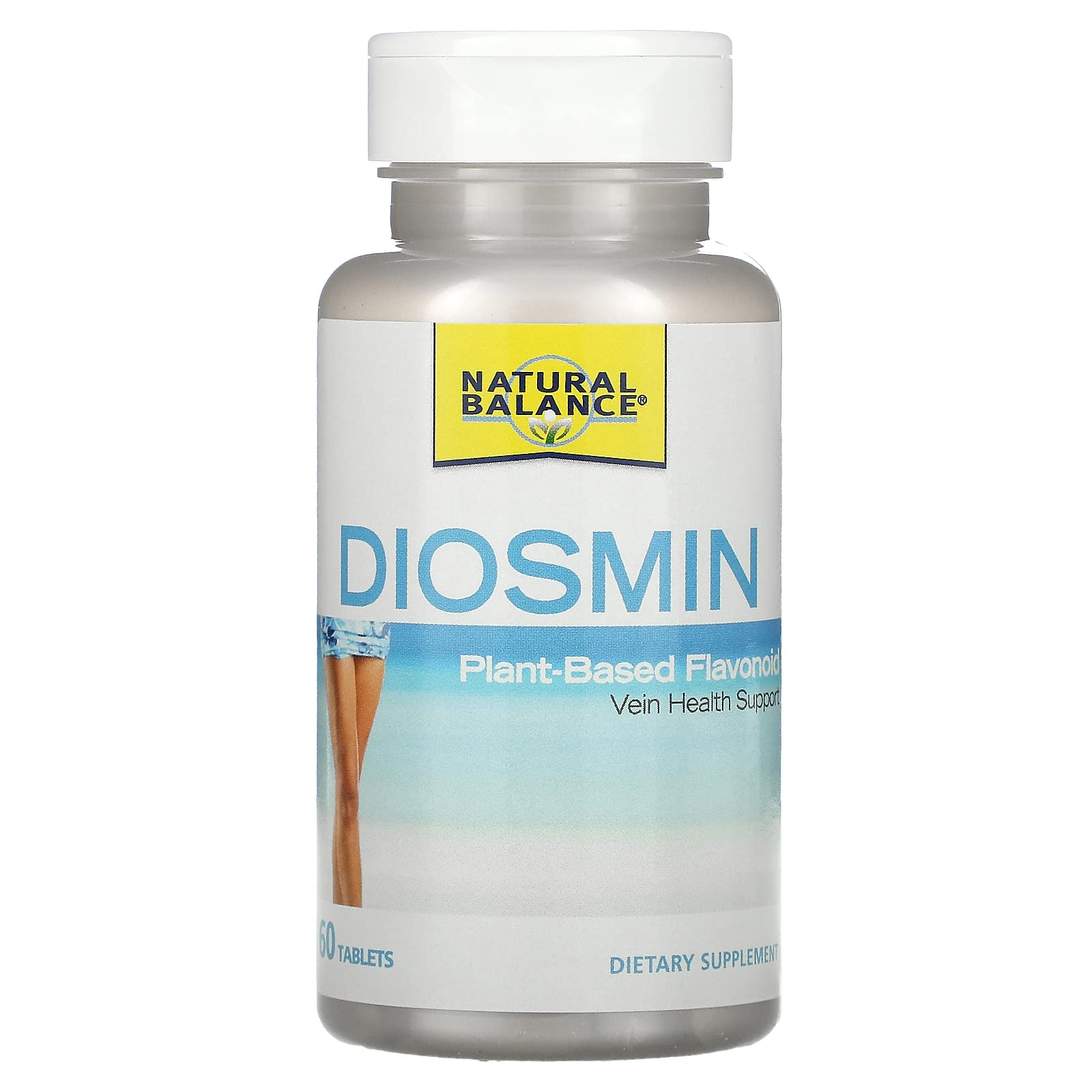 Natural Balance Diosmin Hesperidin 500mg supplement with ingredients list