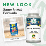 Natural Balance Happy Sleeper 60 Veg Caps back view with ingredient list