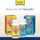 Natural Balance Multi-Enzymes 100g displayed with fresh fruits
