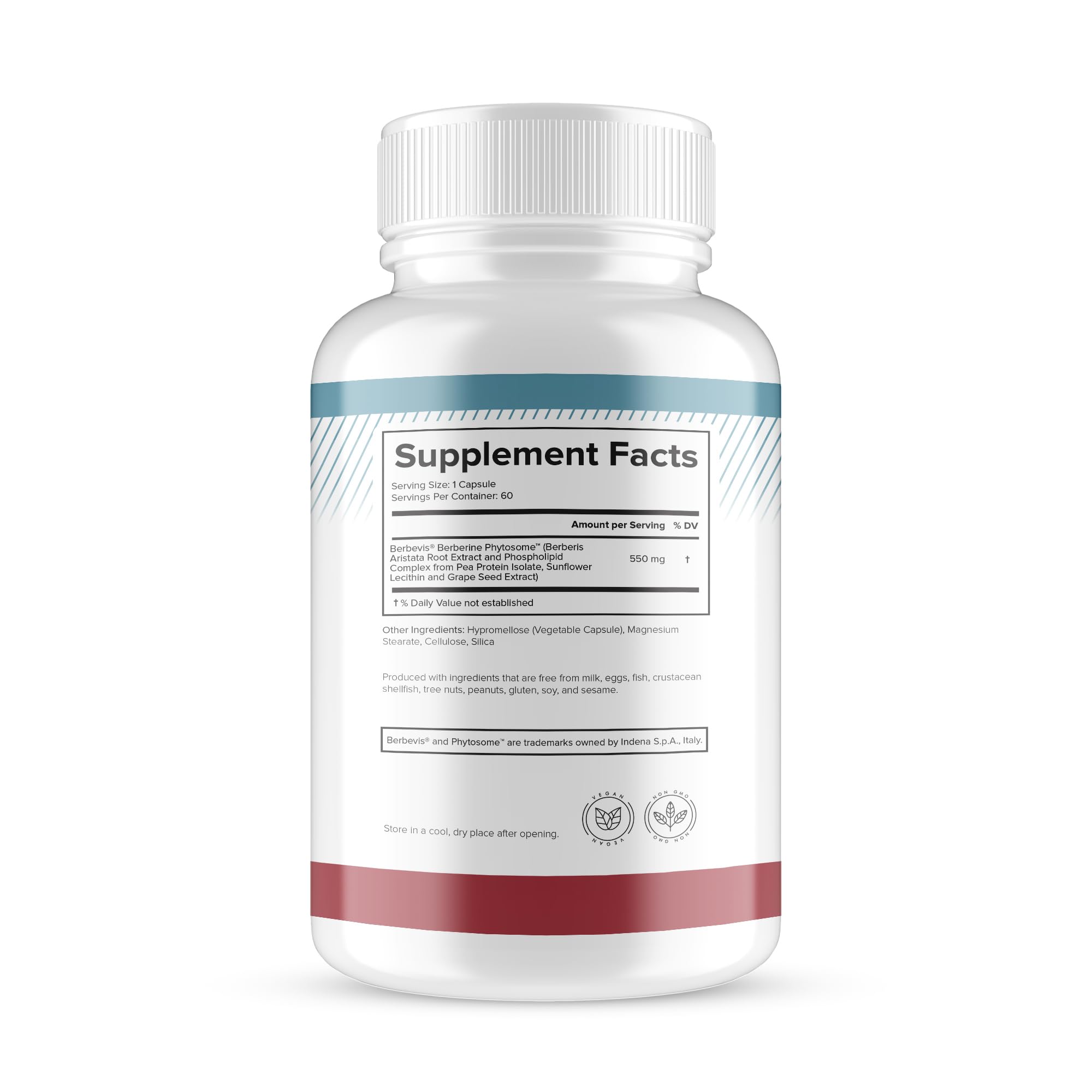 Natural BioScience Berberine Phytosome Capsules 550mg packaging