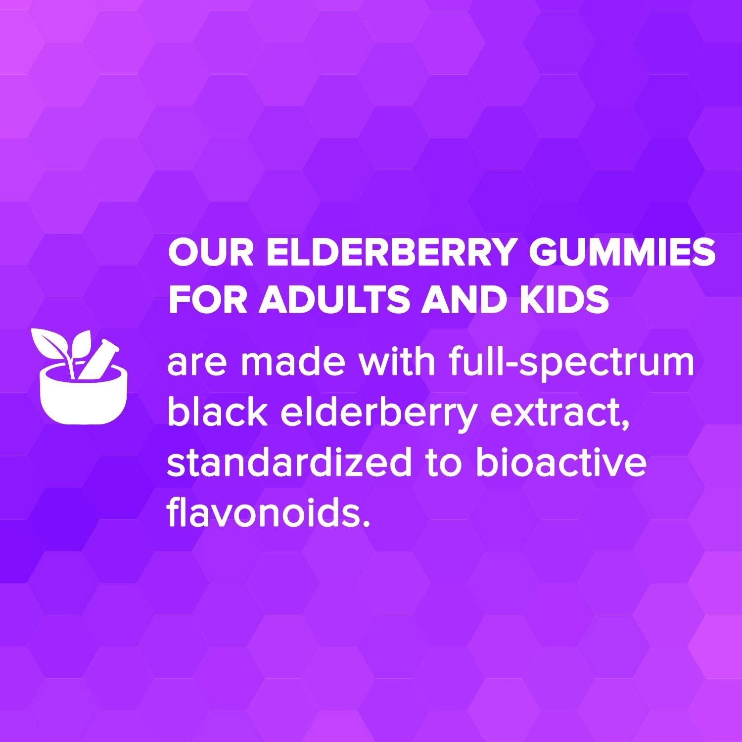 Natural BioScience Elderberry Gummies close-up of gummies