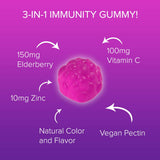 Natural BioScience Elderberry Gummies showing gummy texture