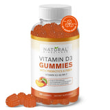 Natural BioScience Extra Strength Vitamin D3 & K2 10000 IU + 160 mcg supplement front view