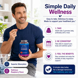Natural BioScience Magnesium Gummies ingredients list on packaging