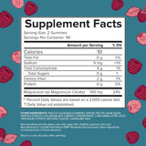 Natural BioScience Magnesium Gummies packaging side view