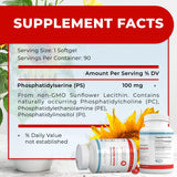 Natural BioScience Phosphatidylserine Supplement 100mg ingredients list