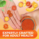 Natural BioScience Vitamin D3 & K2 capsules on a wooden table