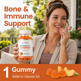 Natural BioScience Vitamin D3 + K2 Gummies with ingredients
