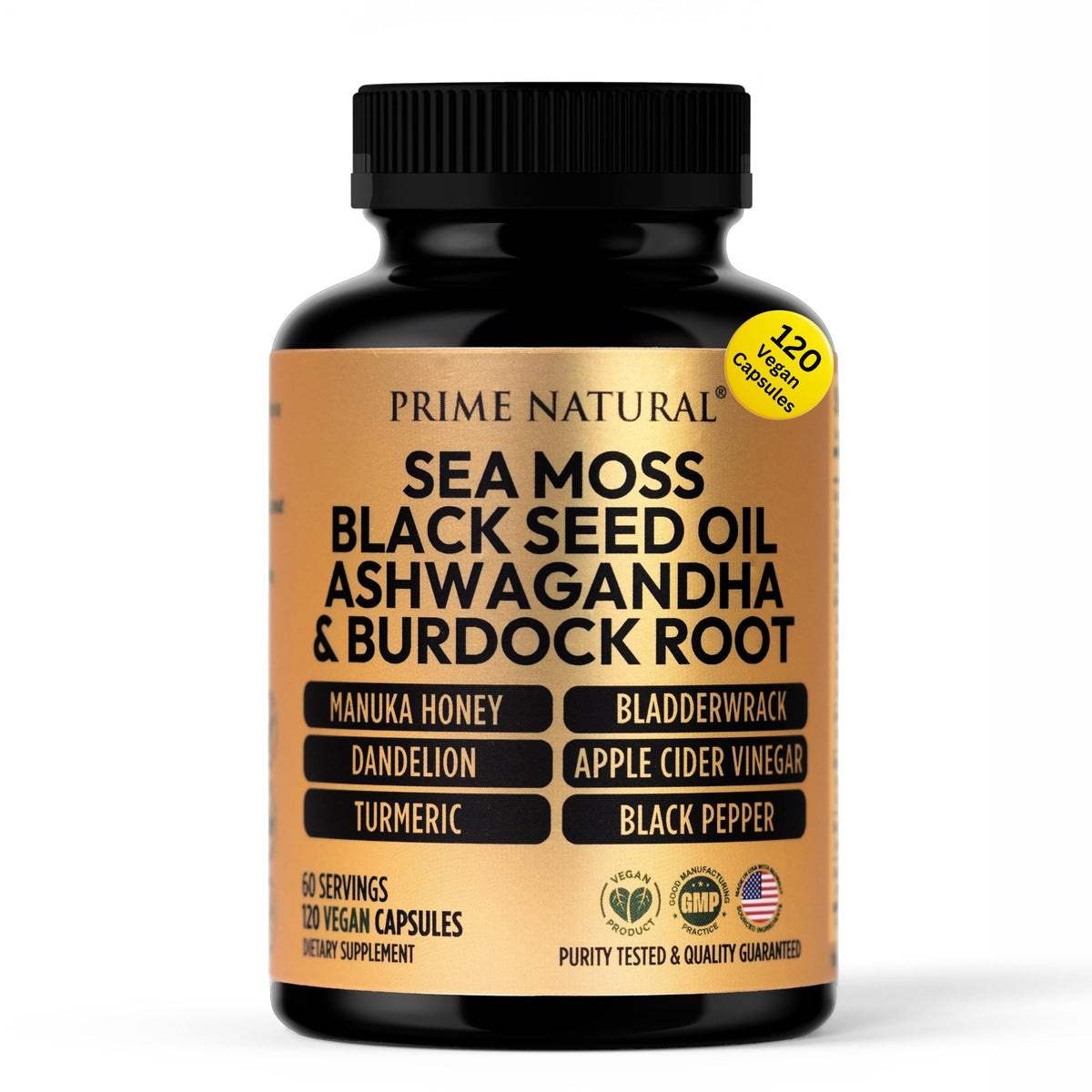 NATURAL Blended Vitamin & Mineral Supplement front view