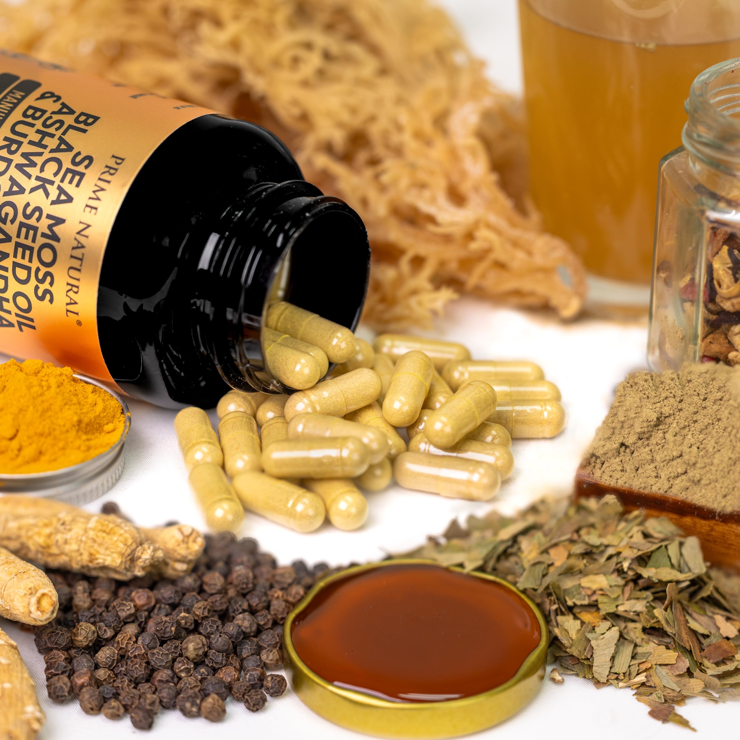 NATURAL Blended Vitamin & Mineral Supplement ingredients list