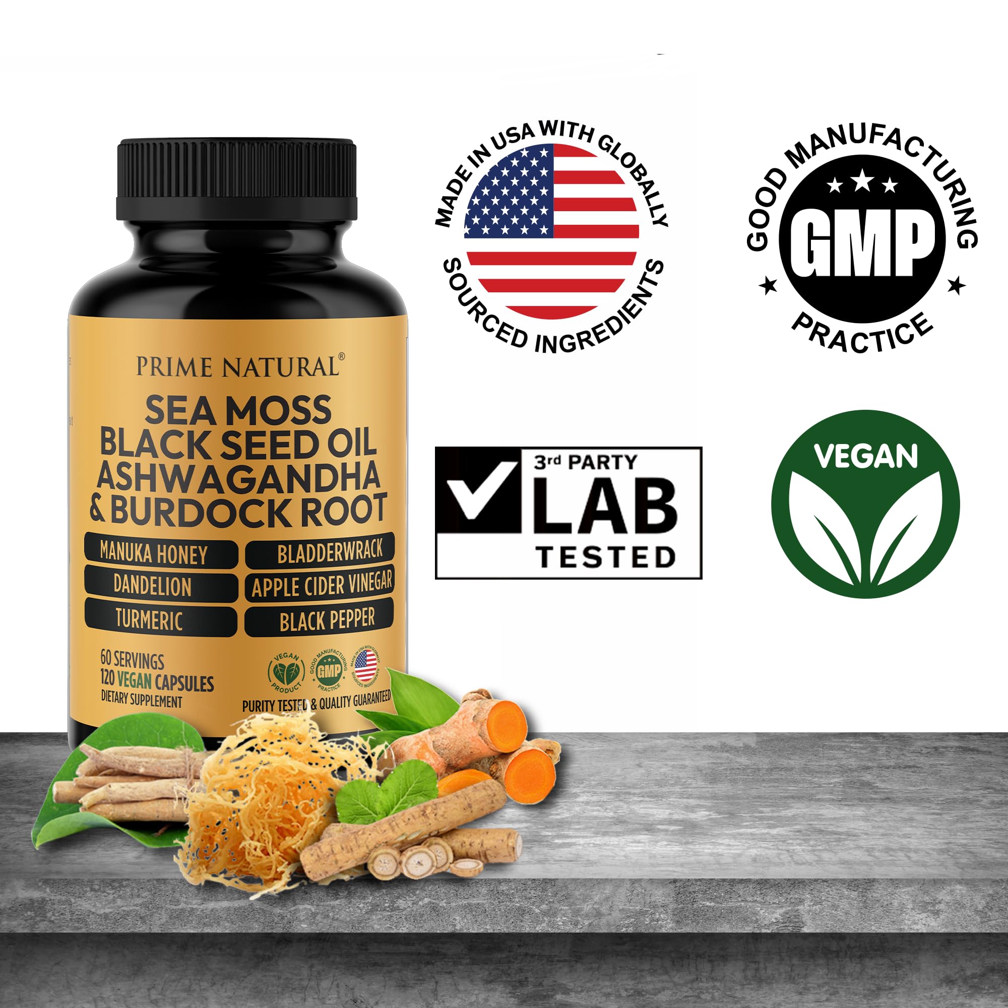 NATURAL Blended Vitamin & Mineral Supplement lifestyle scene