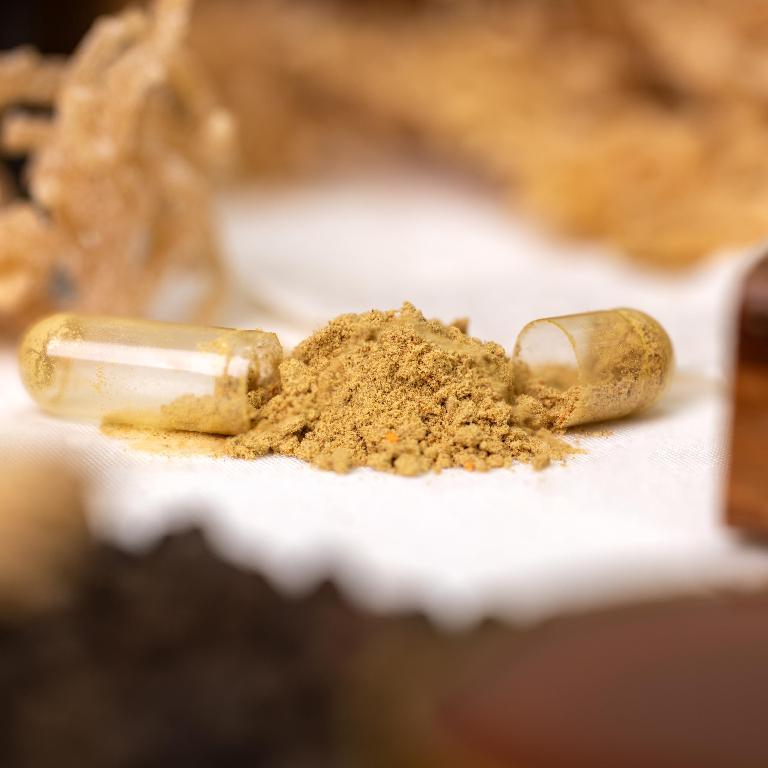 NATURAL Blended Vitamin & Mineral Supplement on a kitchen counter
