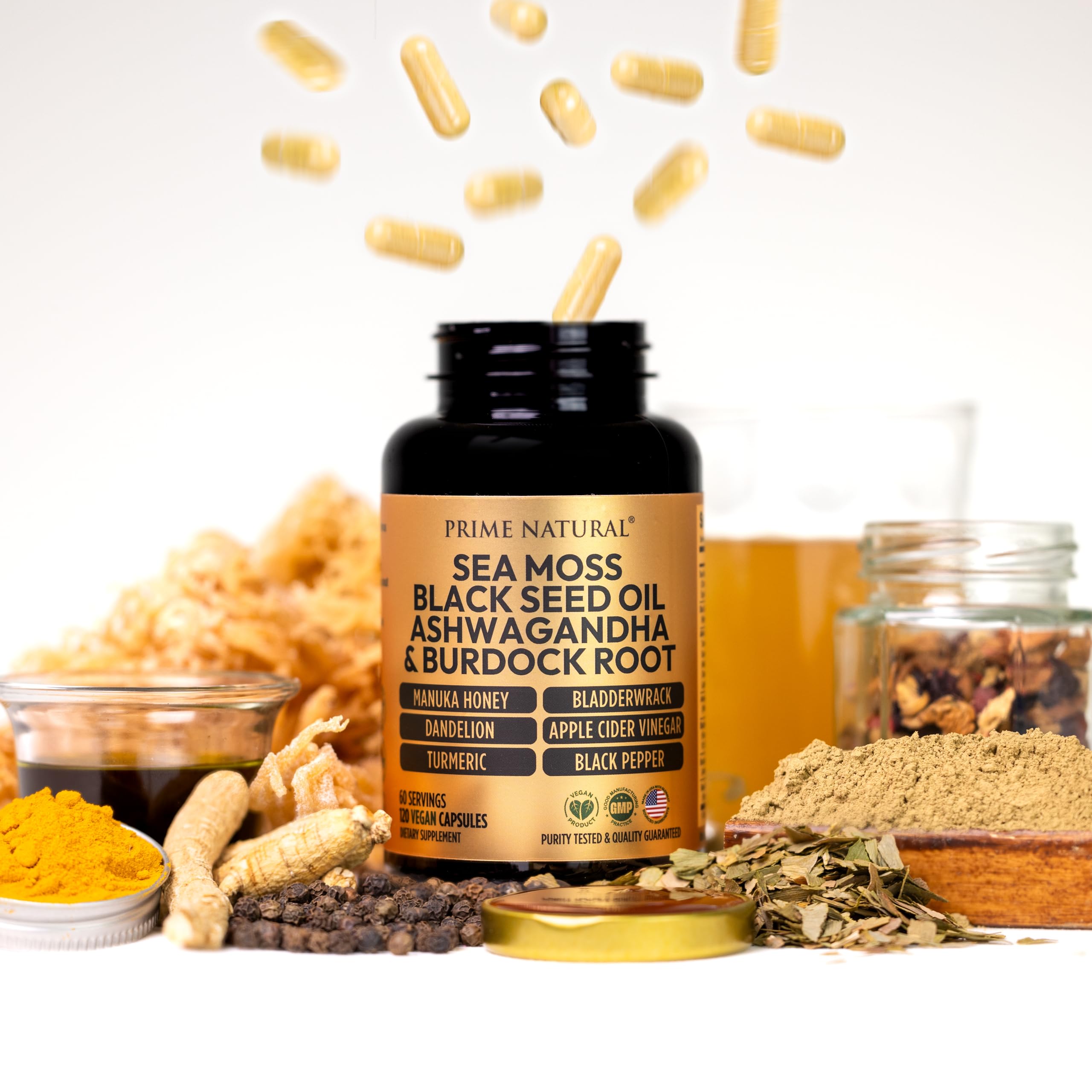NATURAL Blended Vitamin & Mineral Supplement packaging