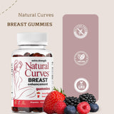 Natural Curves Gummies showing gummies inside