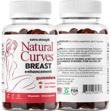 Natural Curves Gummies with a measuring spoon
