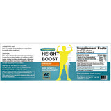 Natural Curves Height Support Gummies for Kids packaging