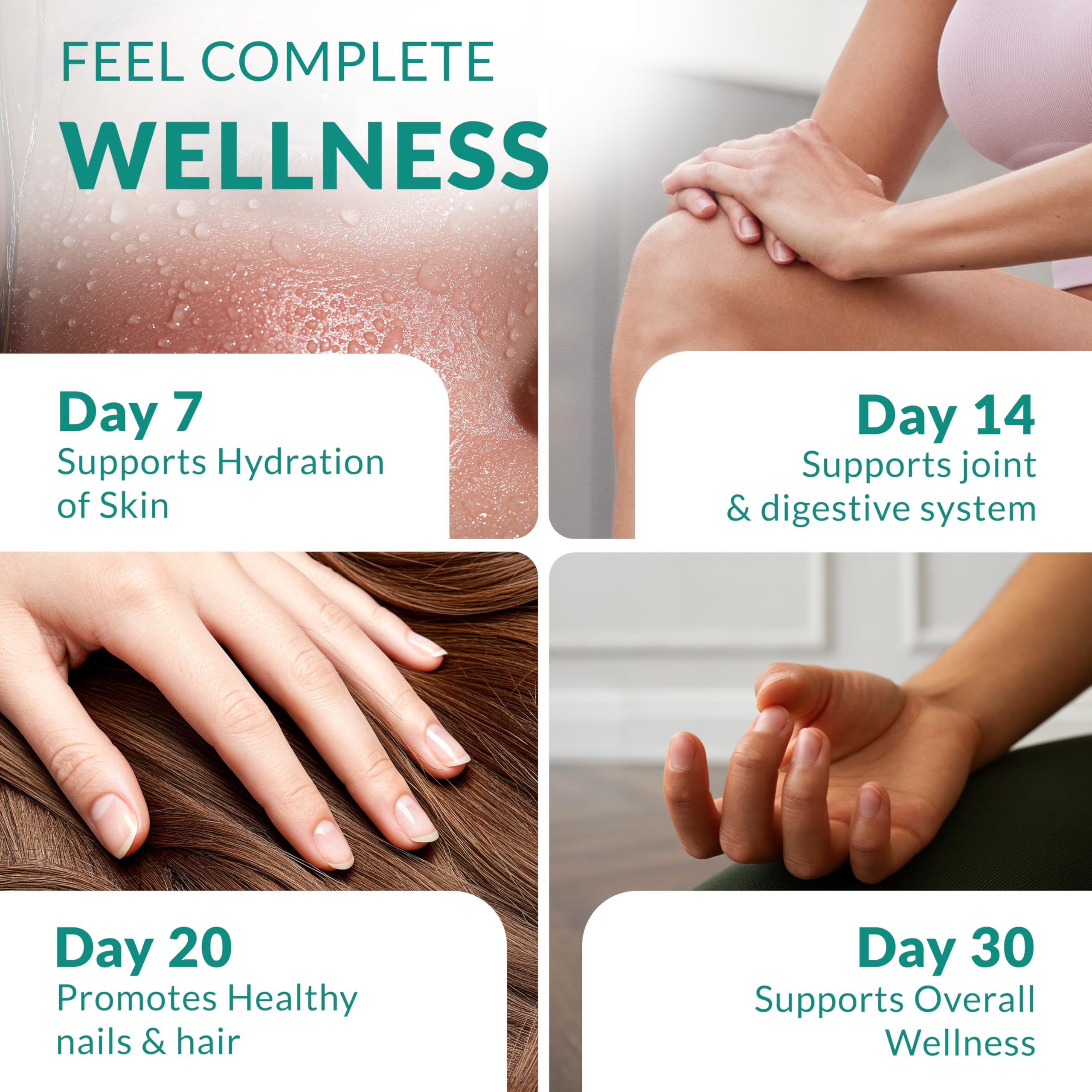 natural elements Collagen Peptides Supplement packaging details