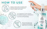 Natural Elephant Magnesium Oil 240g lifestyle application scene