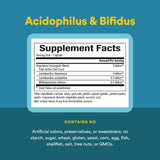 Natural Factors Acidophilus Bifidus Probiotic Capsules with goat milk ingredients