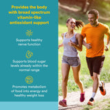 Natural Factors Alpha-Lipoic Acid 600 mg supplement side view