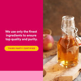 Natural Factors Apple Cider Vinegar Capsules 500mg capsule close-up