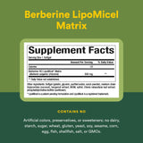 Natural Factors Berberine LipoMicel Matrix 500mg supplement packaging