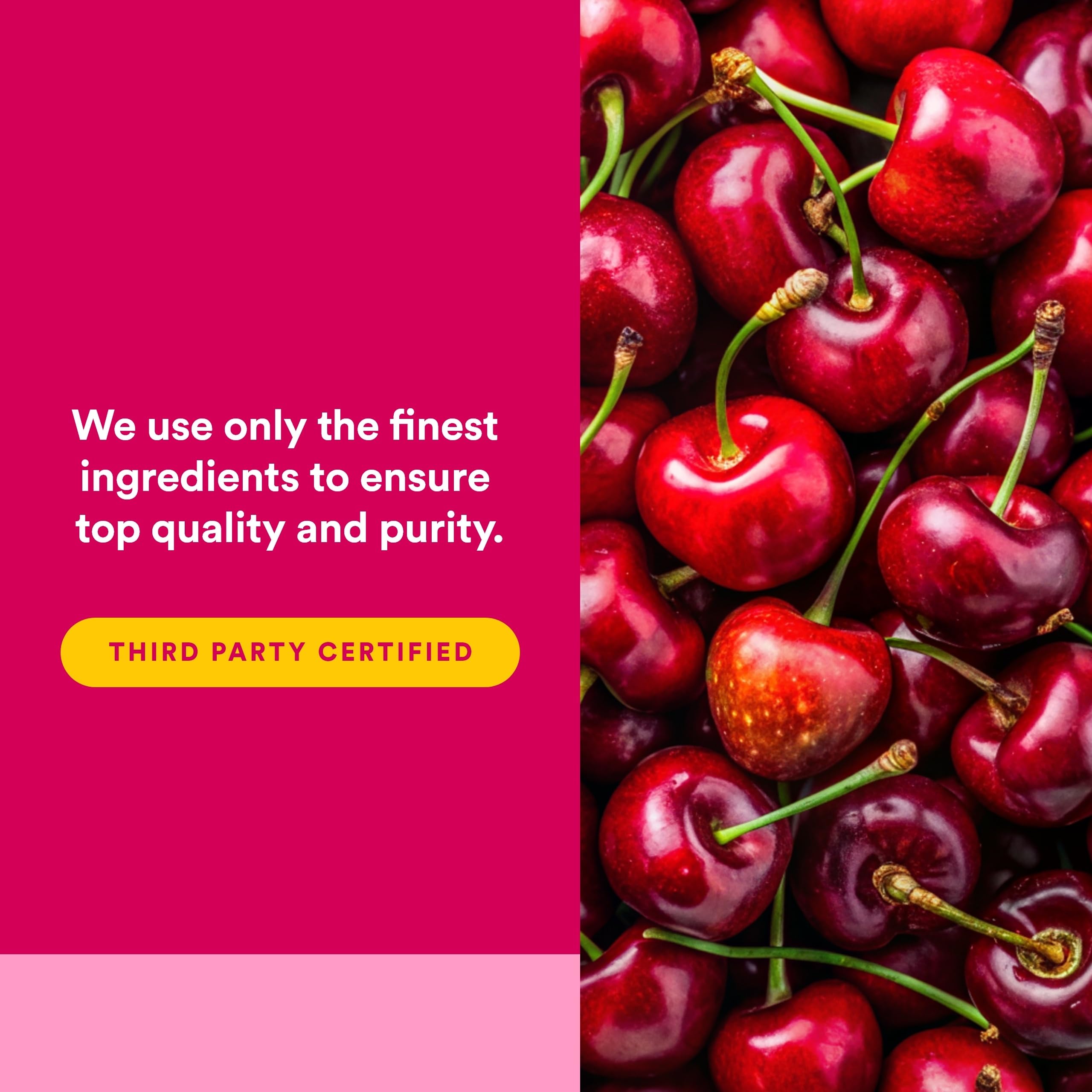 Natural Factors CherryRich Super Strength Cherry Concentrate bottle and softgels