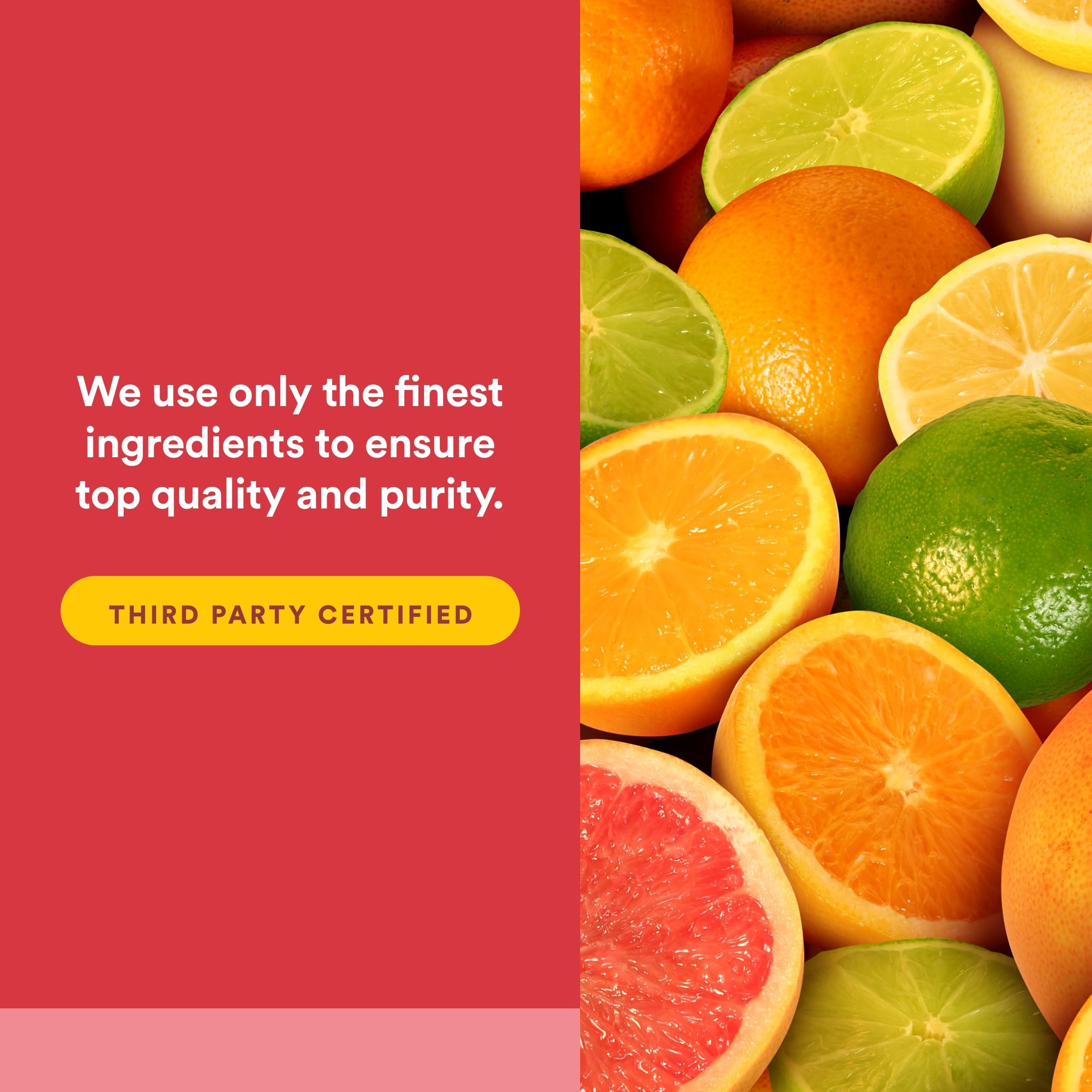Natural Factors Citrus Bioflavonoids with Hesperidin side view