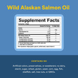 Natural Factors Complete Omega Wild Alaskan Salmon Oil 1000mg nutritional information