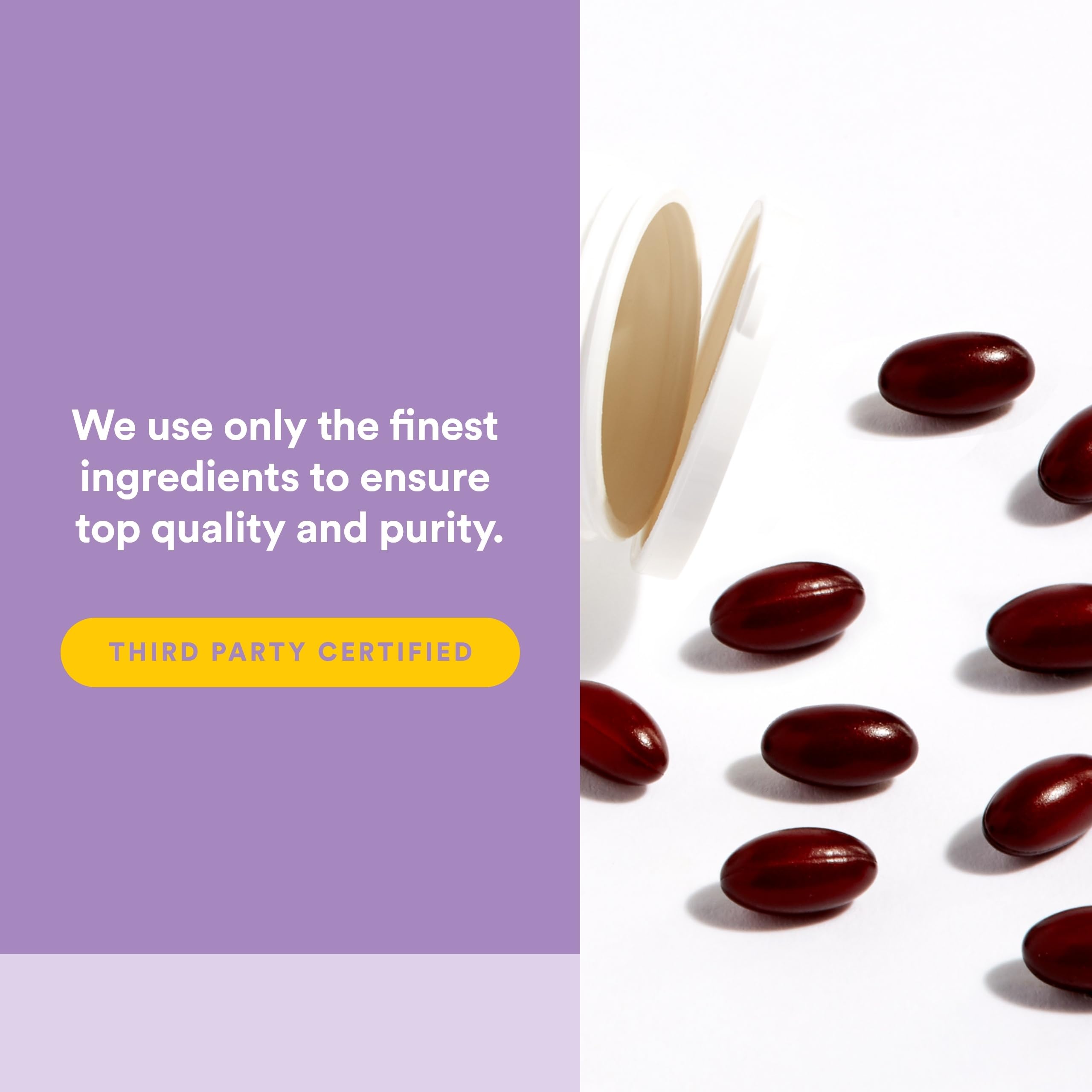 Natural Factors CoQ10 Softgels with measuring spoon