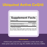 Natural Factors CoQ10 Ubiquinol 100mg softgel packaging