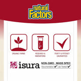 Natural Factors CranRich® Organic Cranberry Concentrate 500mg Capsules lifestyle shot