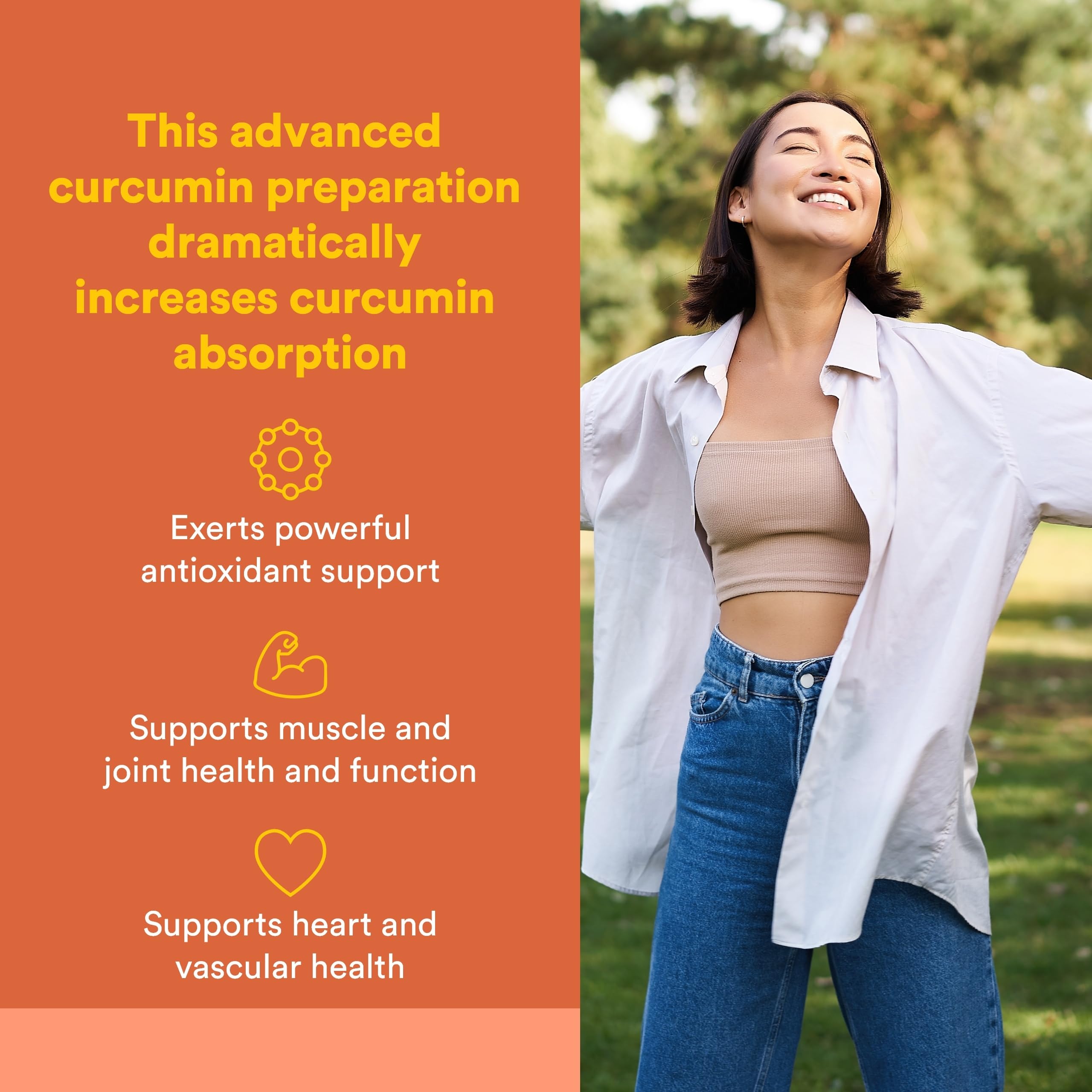Natural Factors CurcuminRich Double Strength Theracurmin 30mg Capsules side view