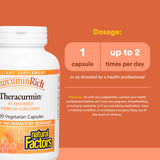 Natural Factors CurcuminRich Double Strength Theracurmin 30mg Capsules with packaging