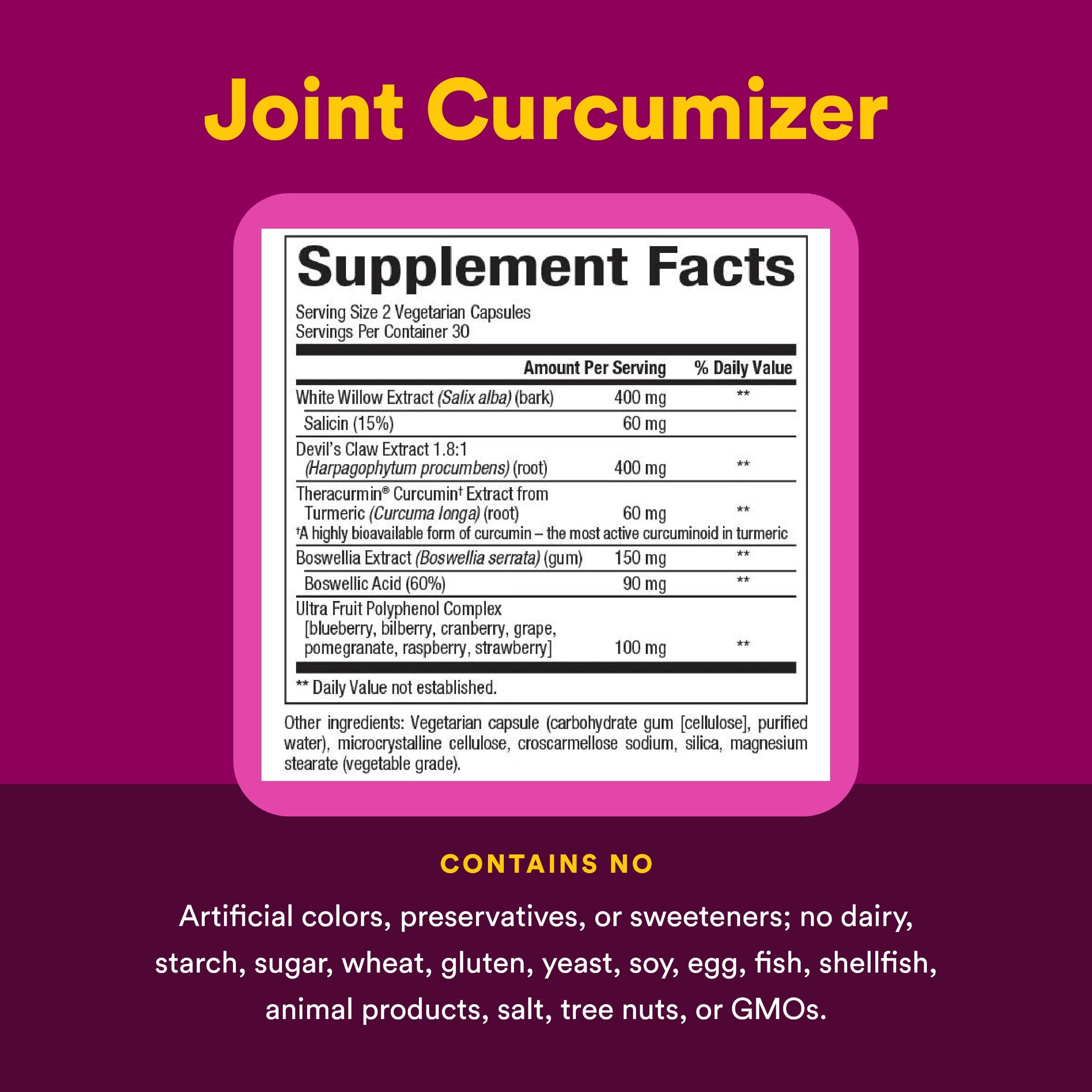 Natural Factors CurcuminRich Joint Curcumizer 400mg packaging
