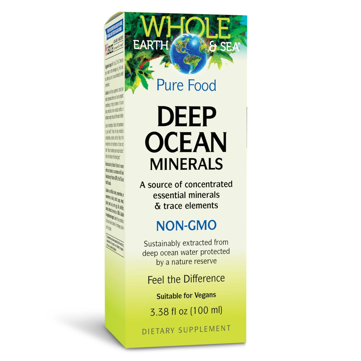 Natural Factors Deep Ocean Minerals 231g front view packaging