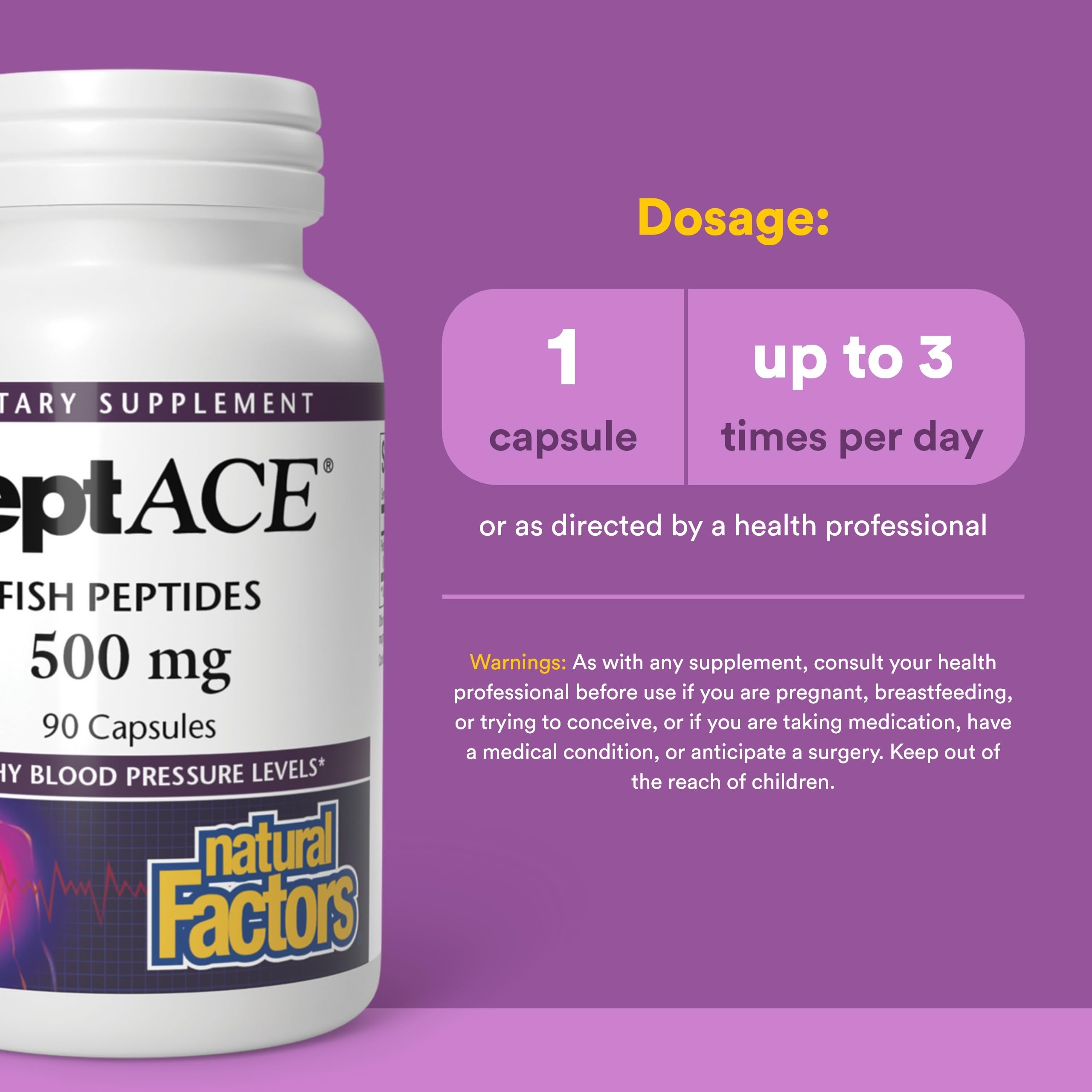 Natural Factors Fish Oil Supplement capsule close-up