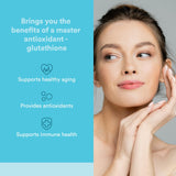 Natural Factors Glutathione LipoMicel Matrix softgel close-up