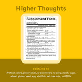 Natural Factors Higher Thoughts Brain Support Supplement softgel close-up