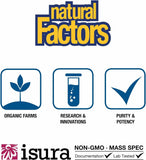 Natural Factors L-Glutamine Powder 535g on a kitchen counter