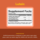Natural Factors Lutein Softgels 40mg packaging on a white background