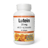 Natural Factors LuteinRich Lutein Softgels front view