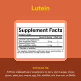 Natural Factors LuteinRich Lutein Softgels in a hand