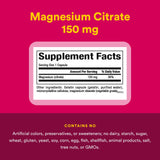 Natural Factors Magnesium Citrate Supplement 125g packaging