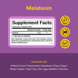 Natural Factors Melatonin Chewable Tablets with peppermint flavour