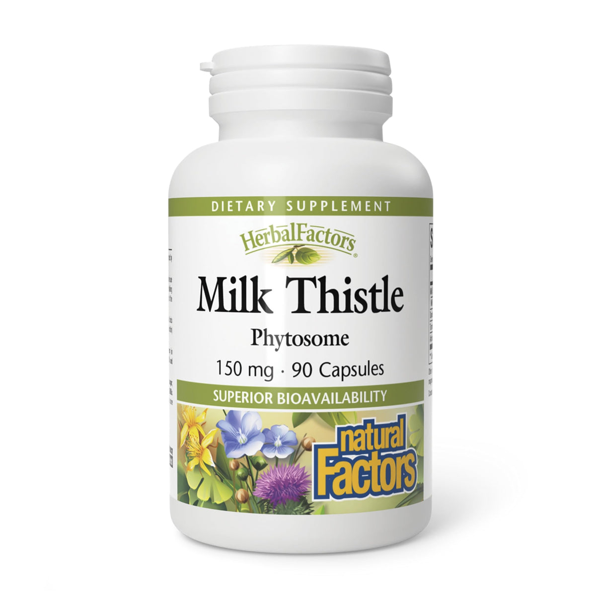 Natural Factors Milk Thistle Phytosome bottle front view