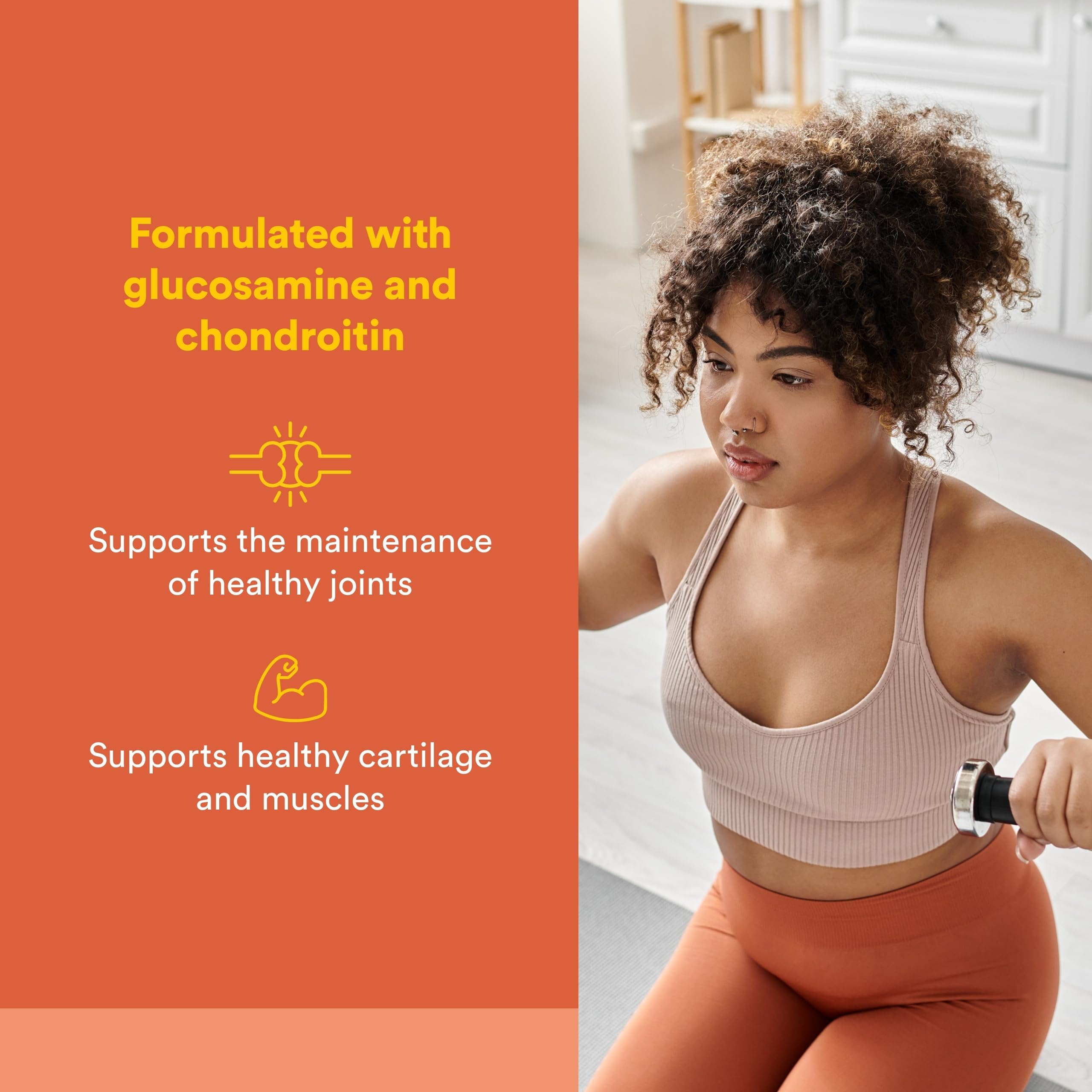 Natural Factors MSM Capsules 240g side view