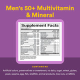Natural Factors MultiFactors Women's 50+ multivitamin capsules